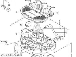 AIR CLEANER - GSXR1000 2014 (L4) USA (E03)