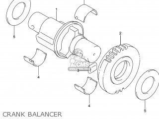 CRANK BALANCER - GSXR1000 2014 (L4) USA (E03)