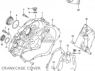 CRANKCASE COVER - GSXR1000 2014 (L4) USA (E03)