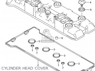 CYLINDER HEAD COVER - GSXR1000 2014 (L4) USA (E03)