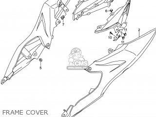 FRAME COVER - GSXR1000 2014 (L4) USA (E03)