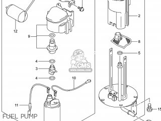 FUEL PUMP - GSXR1000 2014 (L4) USA (E03)