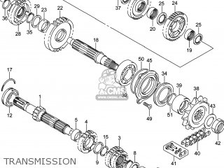 TRANSMISSION - GSXR1000 2014 (L4) USA (E03)