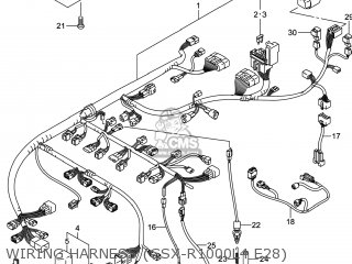 WIRING HARNESS (GSX-R1000L4 E28) - GSXR1000 2014 (L4) USA (E03)