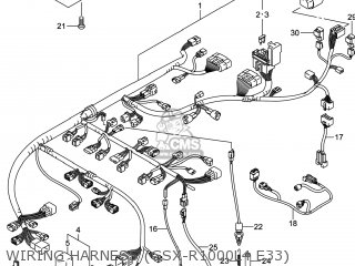 WIRING HARNESS (GSX-R1000L4 E33) - GSXR1000 2014 (L4) USA (E03)