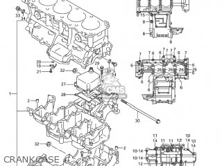 Suzuki GSXR1000Z 2003 (K3) USA (E03) parts lists and schematics