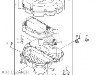 AIR CLEANER - GSXR1000Z 2003 (K3) USA (E03)