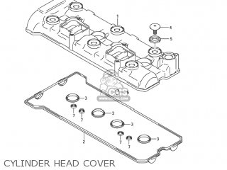 CYLINDER HEAD COVER - GSXR1000Z 2003 (K3) USA (E03)