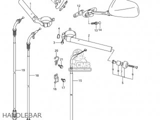 HANDLEBAR - GSXR1000Z 2003 (K3) USA (E03)