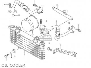 OIL COOLER - GSXR1000Z 2003 (K3) USA (E03)