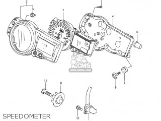 SPEEDOMETER - GSXR1000Z 2003 (K3) USA (E03)