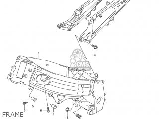 FRAME - GSXR1000Z 2004 (K4) USA (E03)