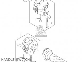 HANDLE SWITCH - GSXR1000Z 2004 (K4) USA (E03)