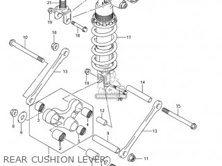 REAR CUSHION LEVER - GSXR1000Z 2004 (K4) USA (E03)