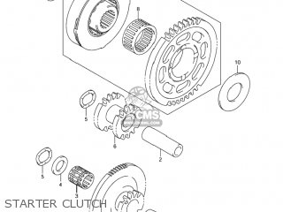 STARTER CLUTCH - GSXR1000Z 2004 (K4) USA (E03)