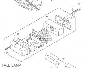 TAIL LAMP - GSXR1000Z 2004 (K4) USA (E03)