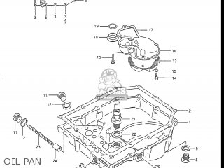 OIL PAN - GSXR1100 1986 (G) USA (E03)