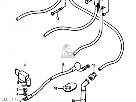 ELECTRICAL - GSXR1100 1987 (H) (E01 E02 4 6 15 16 17 18 21 22 24 25 34 39 53)