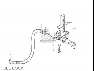 FUEL COCK - GSXR1100 1987 (H) USA (E03)