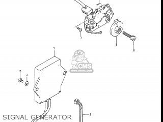 SIGNAL GENERATOR - GSXR1100 1987 (H) USA (E03)