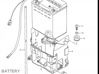 BATTERY - GSXR1100 1988 (J) USA (E03)