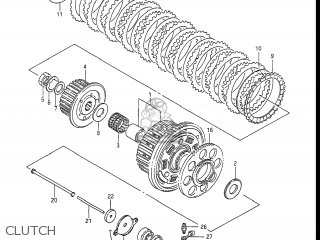 CLUTCH - GSXR1100 1988 (J) USA (E03)