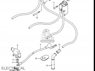 ELECTRICAL - GSXR1100 1988 (J) USA (E03)