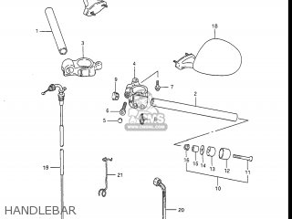 HANDLEBAR - GSXR1100 1988 (J) USA (E03)
