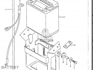 BATTERY - GSXR1100 1989 (K) USA (E03)