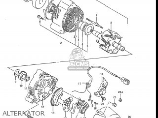 ALTERNATOR - GSXR1100 1990 (L) USA (E03)