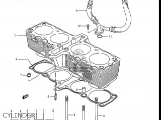 CYLINDER - GSXR1100 1990 (L) USA (E03)