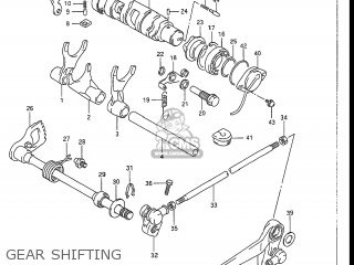 GEAR SHIFTING - GSXR1100 1990 (L) USA (E03)