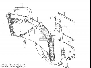 OIL COOLER - GSXR1100 1990 (L) USA (E03)