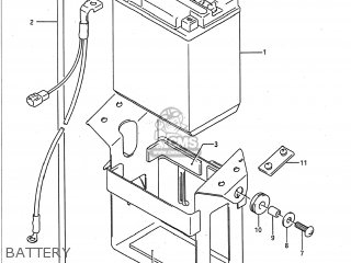 BATTERY - GSXR1100 1991 (M) USA (E03)
