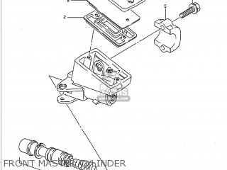 FRONT MASTER CYLINDER - GSXR1100 1991 (M) USA (E03)