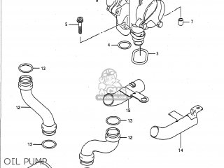 OIL PUMP - GSXR1100 1991 (M) USA (E03)