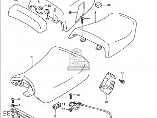 SEAT - GSXR1100 1991 (M) USA (E03)