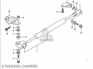 STEERING DAMPER - GSXR1100 1991 (M) USA (E03)