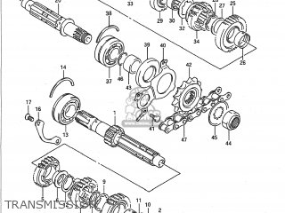 TRANSMISSION - GSXR1100 1991 (M) USA (E03)
