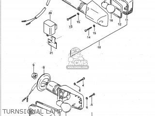TURNSIGNAL LAMP - GSXR1100 1991 (M) USA (E03)