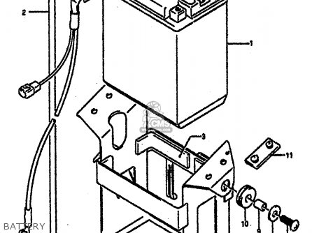 BATTERY - GSXR1100 1992 (N) (E01 E02 E04 15 16 17 18 21 22 24 25 34 39 53)