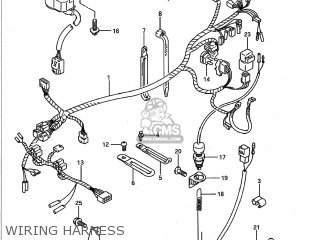 Suzuki GSXR1100 1992 (N) USA (E03) parts lists and schematics