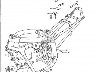 FRAME - GSXR1100 1992 (N) USA (E03)