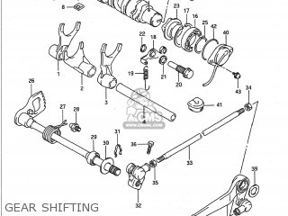 GEAR SHIFTING - GSXR1100 1992 (N) USA (E03)