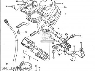 SPEEDOMETER - GSXR1100 1992 (N) USA (E03)