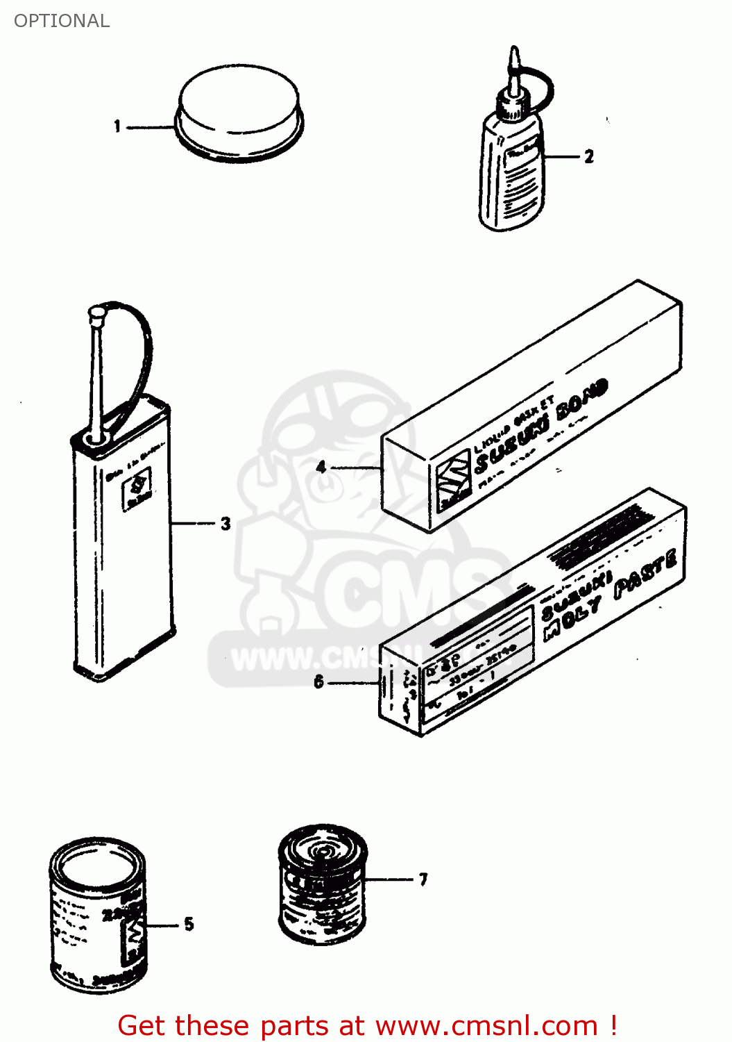 OPTIONAL GSXR1100W 1994 (R) (E01 E02 E04 E15 E17 18 21 22 24 25 34 39 53)