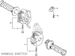 HANDLE SWITCH - GSXR1100W 1994 (R) USA (E03)