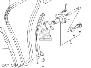CAM CHAIN - GSXR1100W 1995 (S) USA (E03)