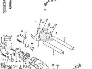 GEAR SHIFTING - GSXR1100W 1995 (S) USA (E03)