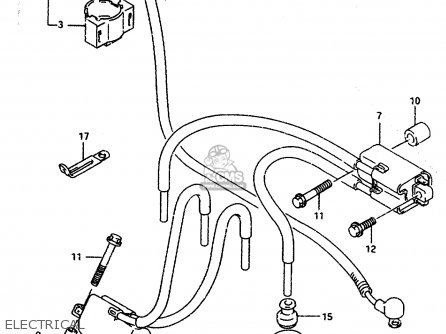 ELECTRICAL - GSXR1100W 1996 (T) (E02 E04 E22 E24 E25 E34 E39)